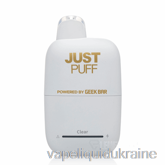 Vape Ukraine JustPuff 6000 Disposable Clear